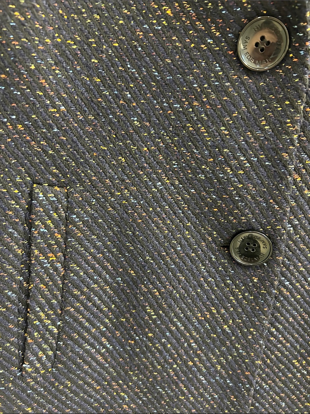 Sam Edelman multicolor coat with liner - Picture 3 of 9